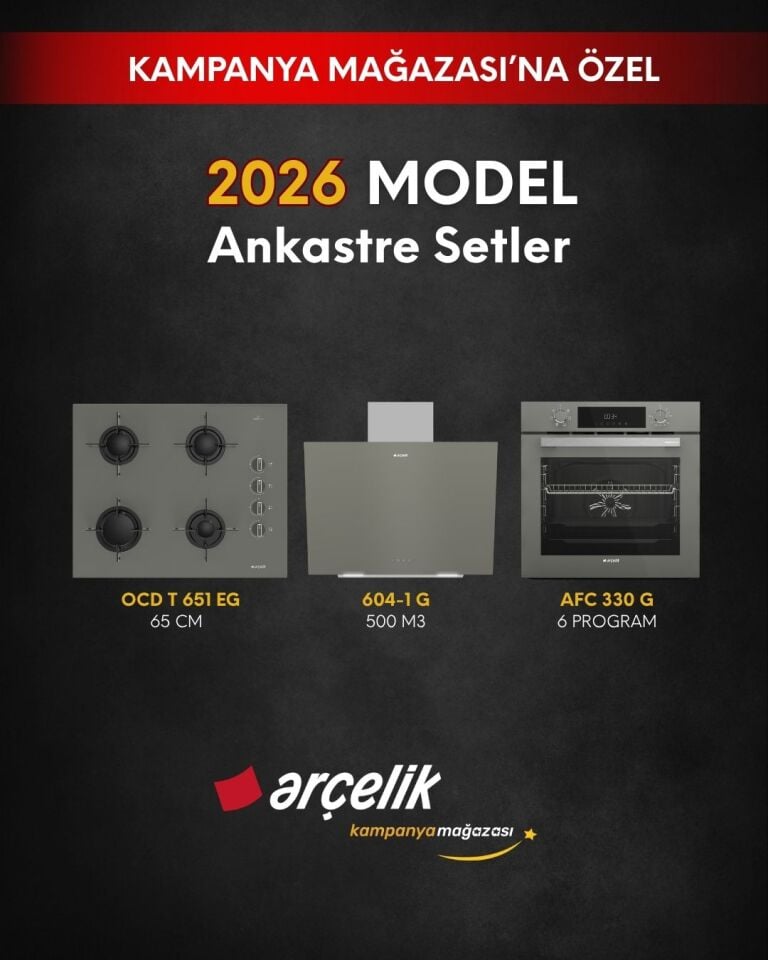 ARÇELİK Ankastre Setler (OCD T 651 EG - 604-1 G - AFC 330 G)