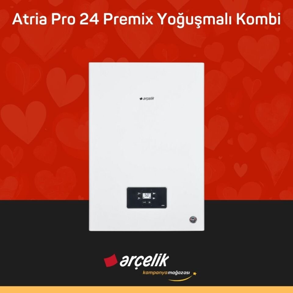 ARÇELİK Atria Pro 24 Premix Yoğuşmalı Kombi