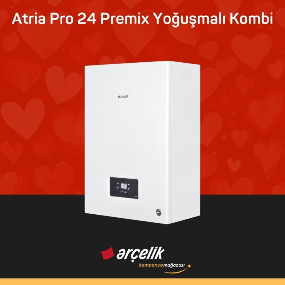 ARÇELİK Atria Pro 24 Premix Yoğuşmalı Kombi