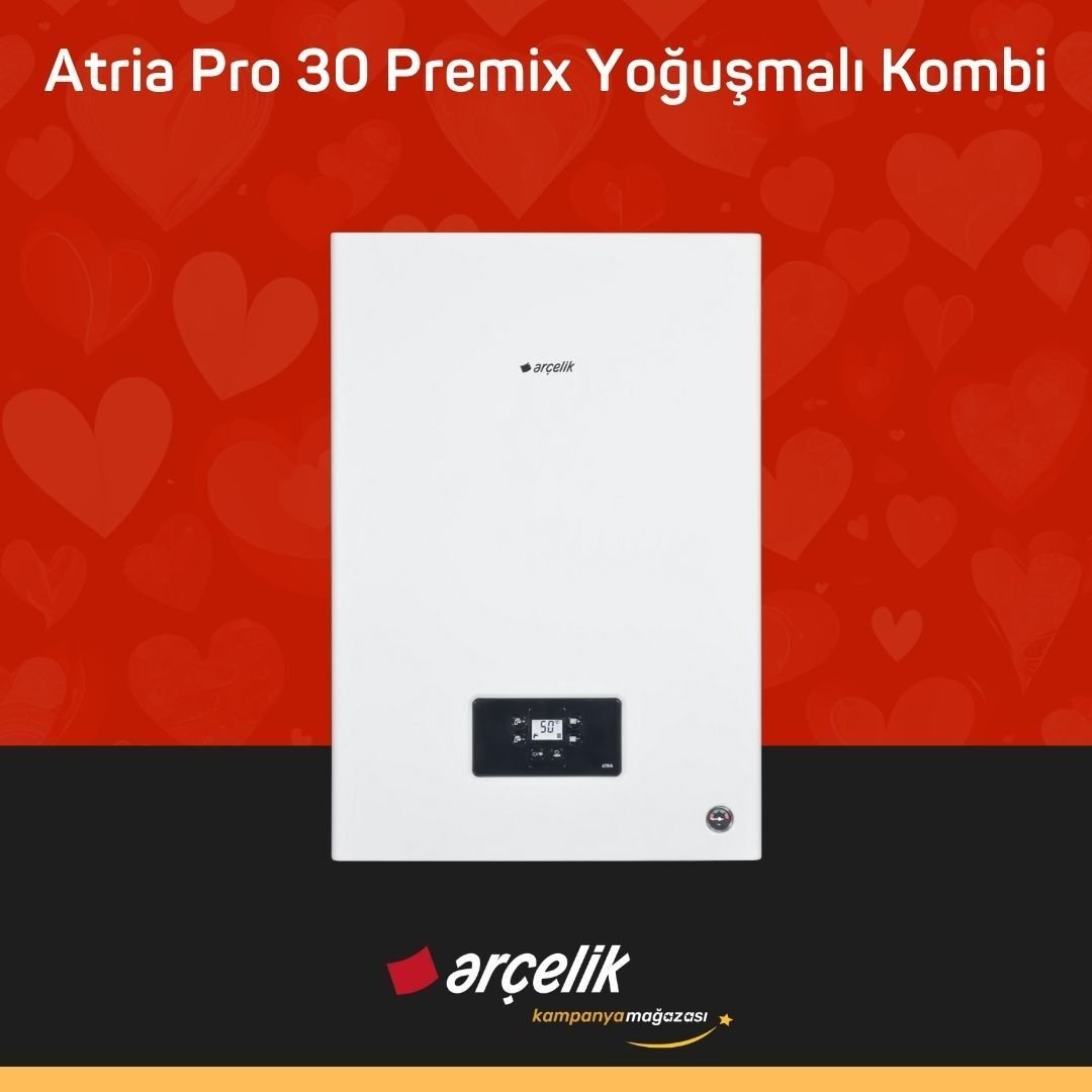 ARÇELİK Atria Pro 30 Premix Yoğuşmalı Kombi