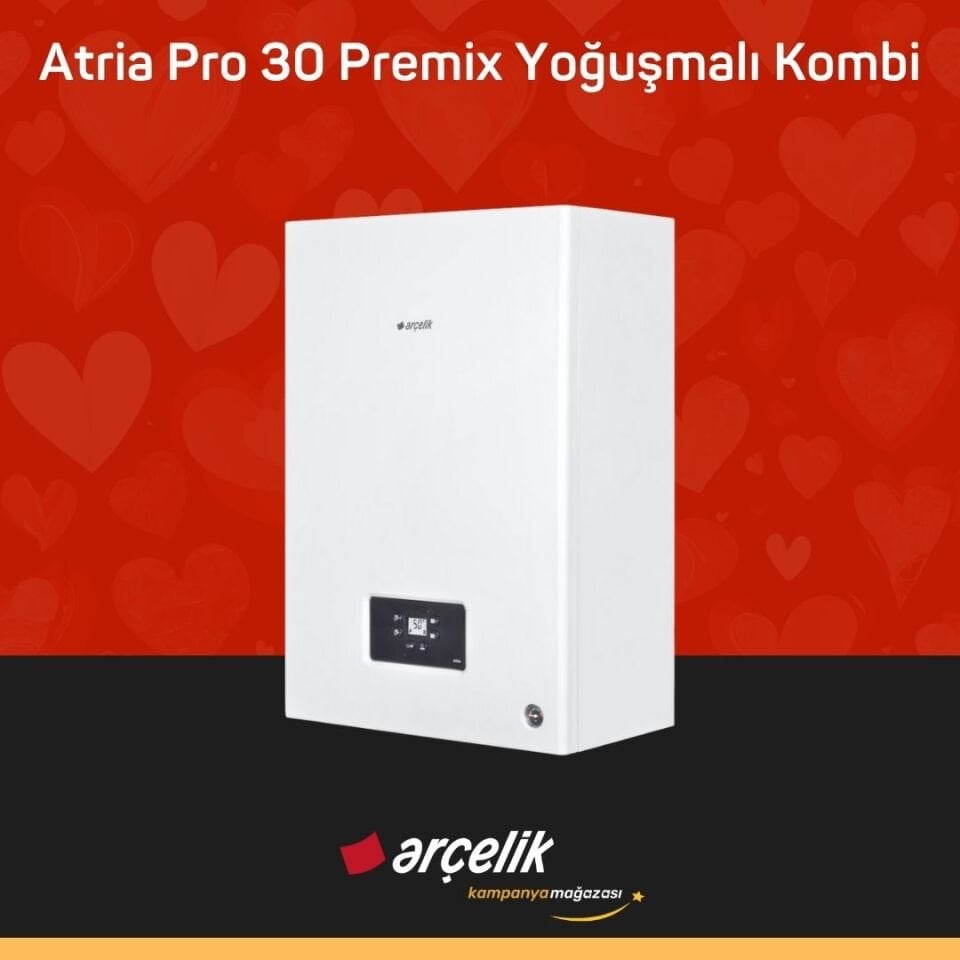 ARÇELİK Atria Pro 30 Premix Yoğuşmalı Kombi