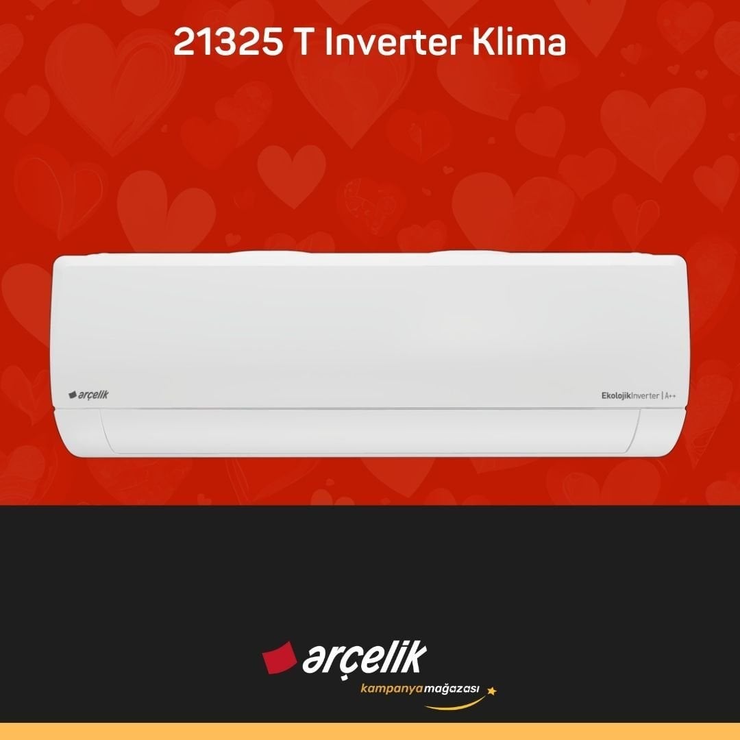 ARÇELİK 21325 T Ekolojik Inverter Klima 21.000 Btu/h Split Klima