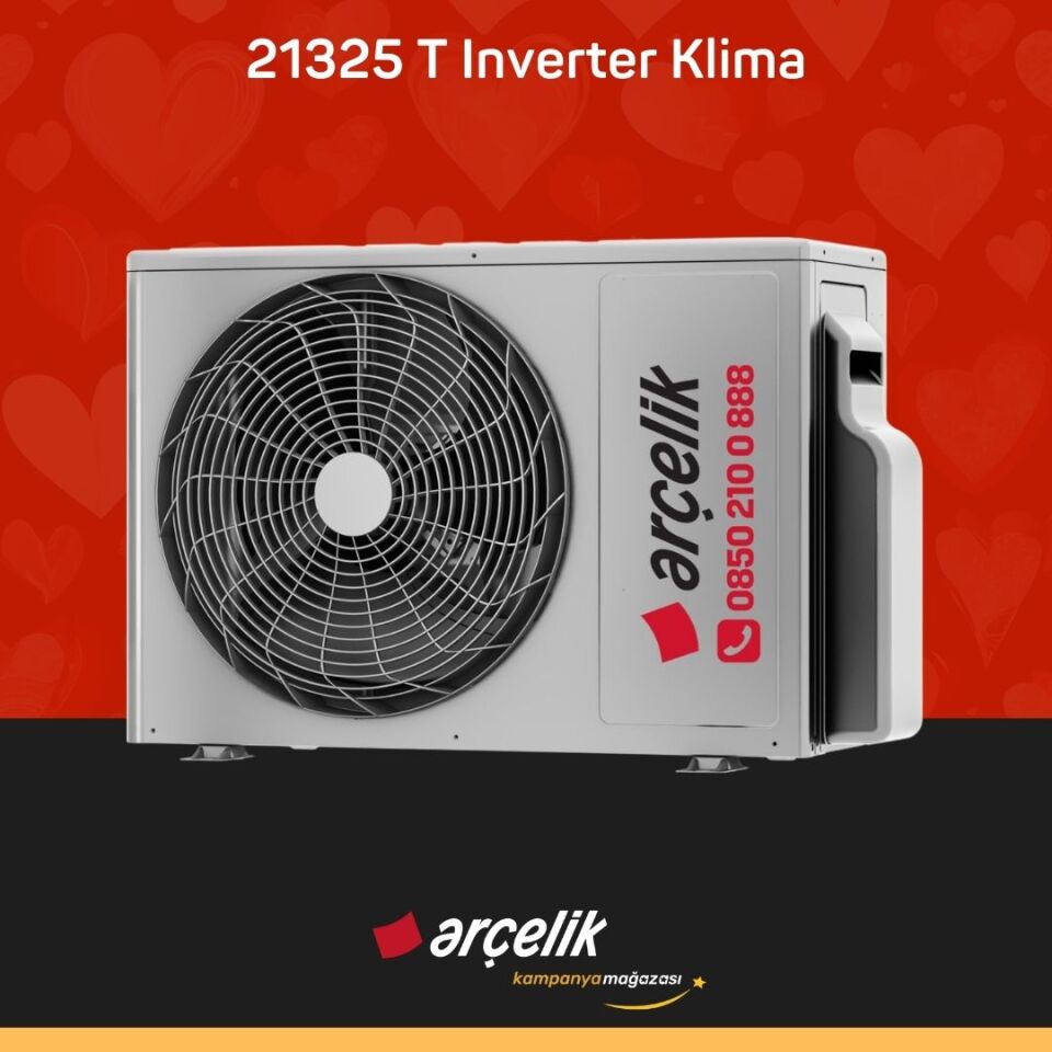 ARÇELİK 21325 T Ekolojik Inverter Klima 21.000 Btu/h Split Klima