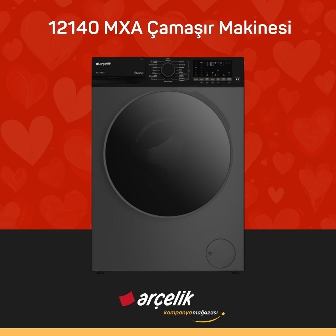 ARÇELİK 12140 MXA 12 Kg Çamaşır Makinesi