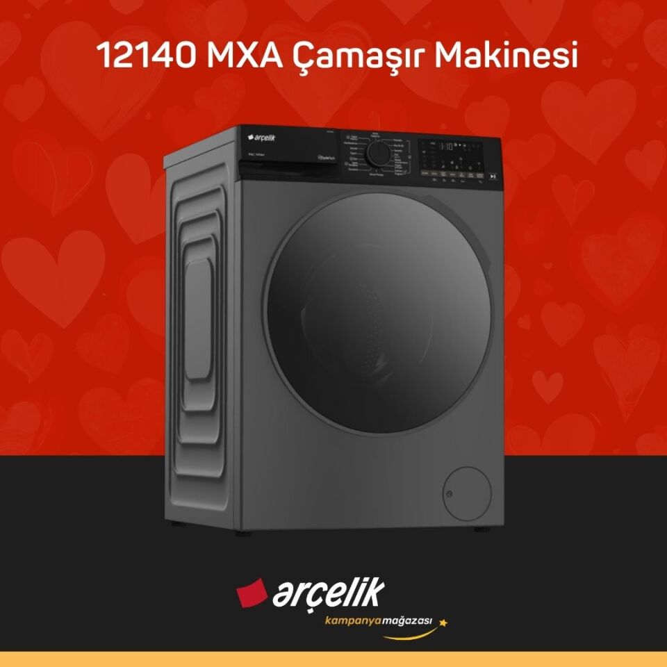 ARÇELİK 12140 MXA 12 Kg Çamaşır Makinesi