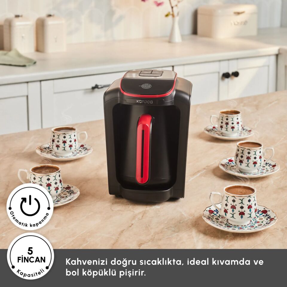 Karaca Hatır Neo Türk Kahve Makinesi Cranberry