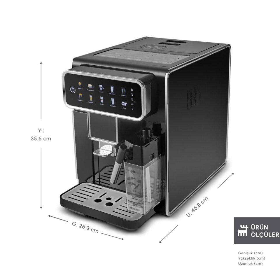 Karaca Coffeemaestro Tam Otomatik Espresso Makinesi