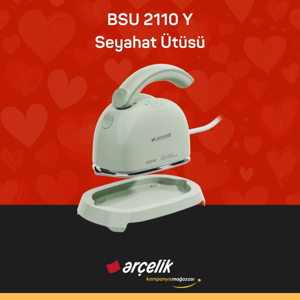 ARÇELİK BSU 2110 Y Seyahat Ütüsü