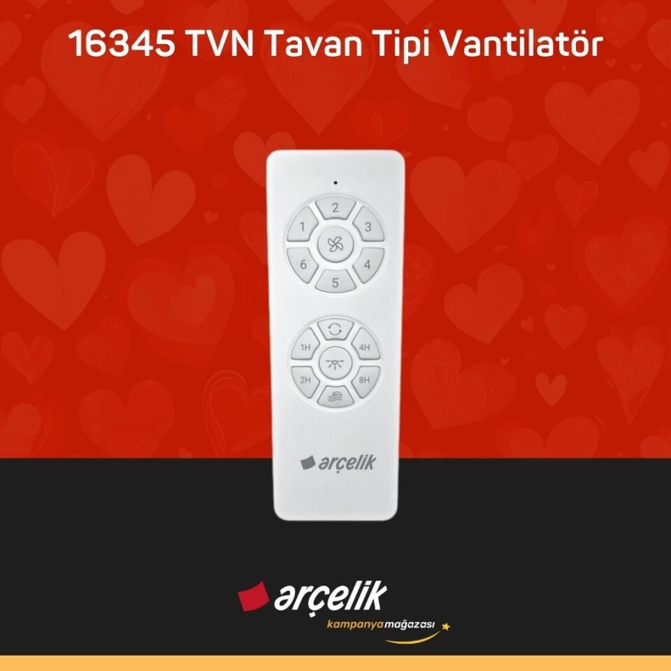 ARÇELİK 16345 TVN Tavan Tipi Vantilatör