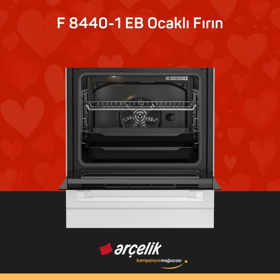 ARÇELİK F 8440-1 EB Ocaklı Fırın