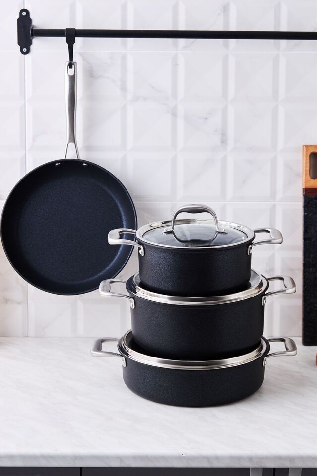 Karaca Biodiamond Pro İndüksiyon Tabanlı 7 Parça Tencere Seti