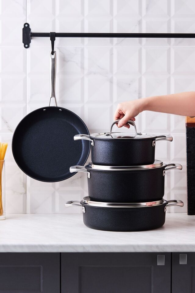 Karaca Biodiamond Pro İndüksiyon Tabanlı 7 Parça Tencere Seti