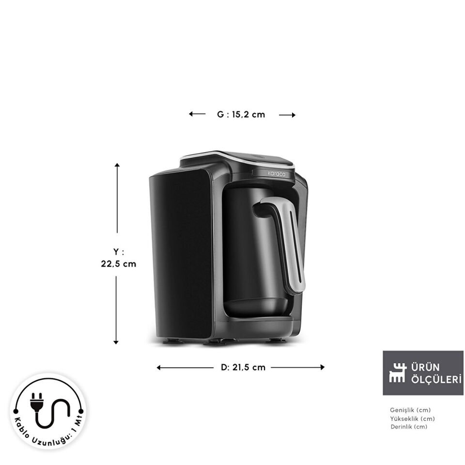 Karaca Hatır Neo Türk Kahve Makinesi Silver