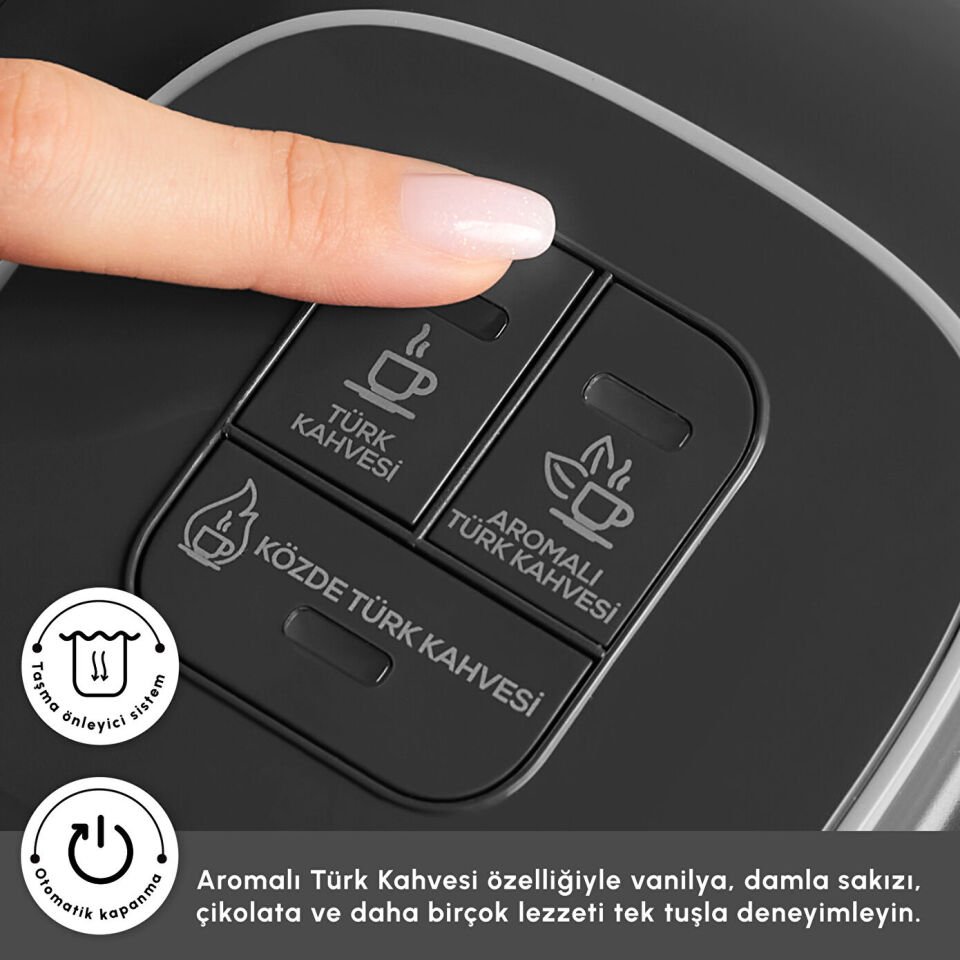Karaca Hatır Neo Türk Kahve Makinesi Silver