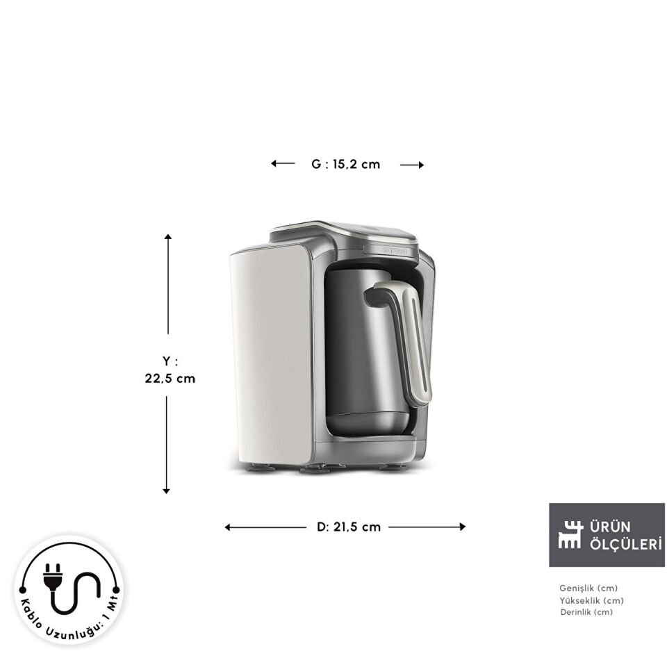 Karaca Hatır Neo Türk Kahve Makinesi Starlight