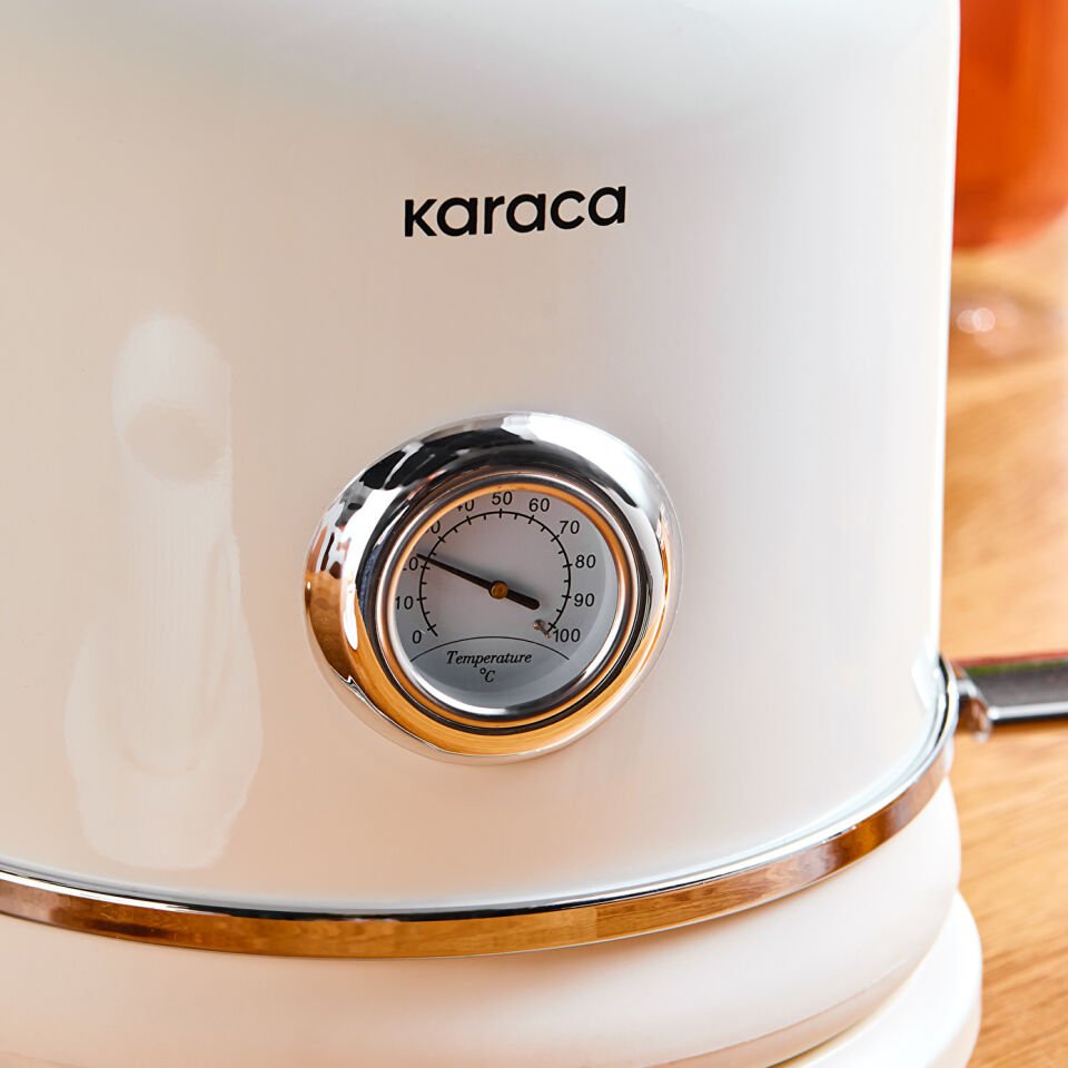 Karaca Artisan Retro Su Isıtıcısı Cream