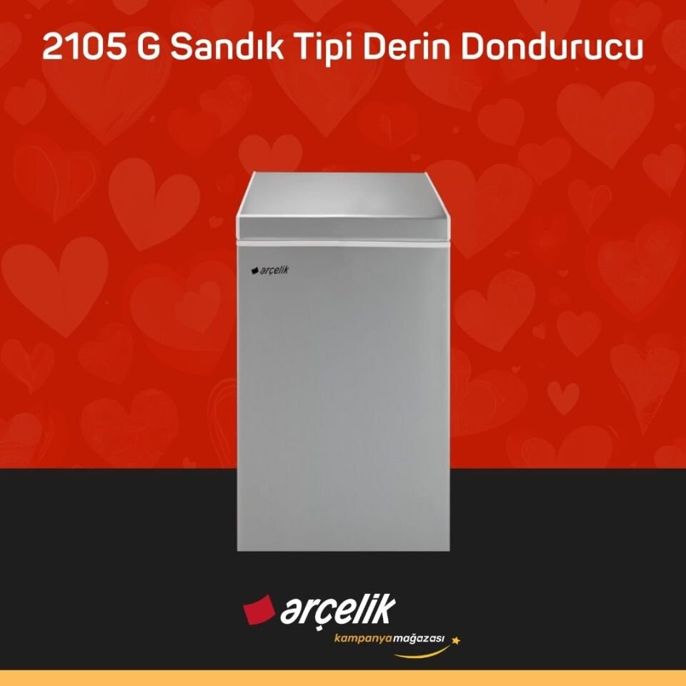 ARÇELİK 2105 G Sandık Tipi Derin Dondurucu