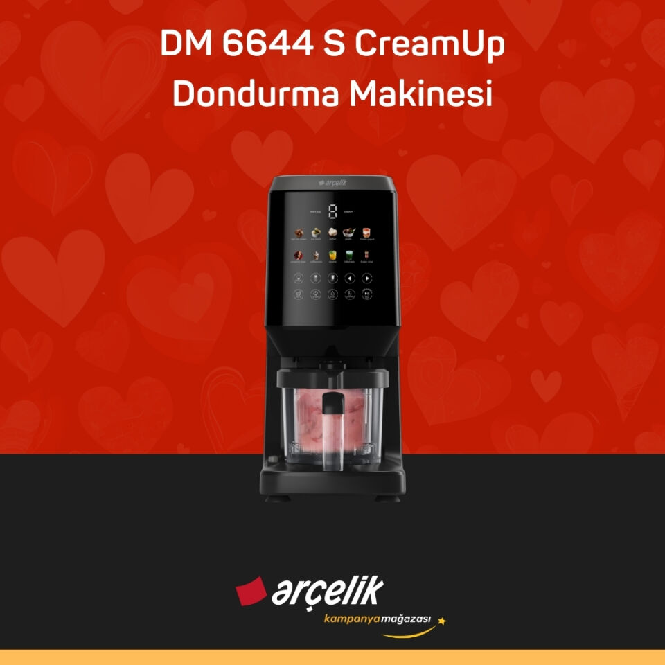 ARÇELİK DM 6644 S CreamUp Dondurma Makinesi