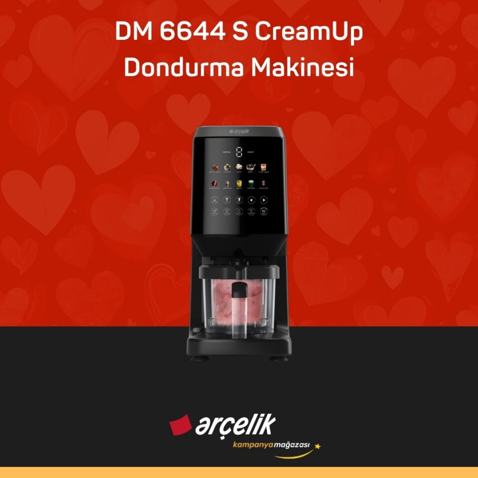 ARÇELİK DM 6644 S CreamUp Dondurma Makinesi