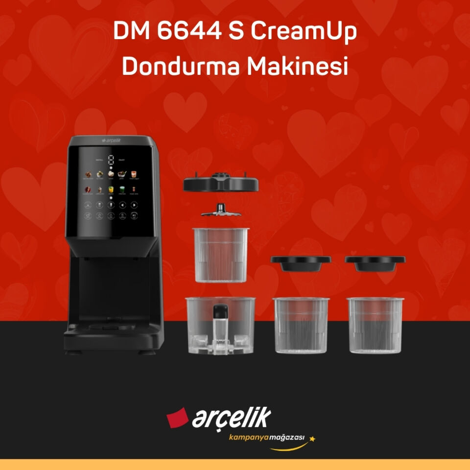 ARÇELİK DM 6644 S CreamUp Dondurma Makinesi