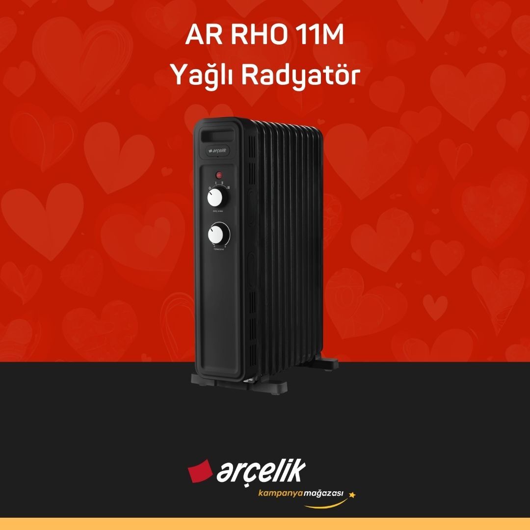 ARÇELİK AR RHO 11M Yağlı Radyatör