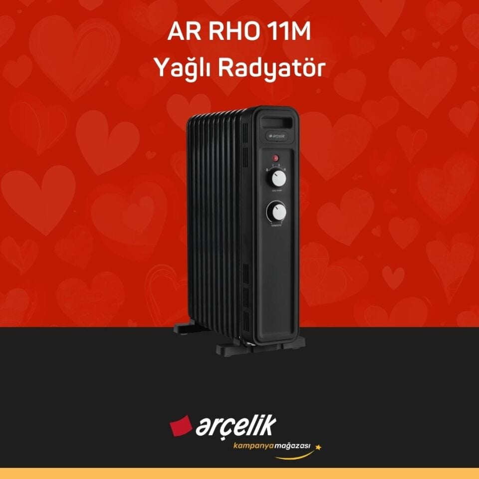 ARÇELİK AR RHO 11M Yağlı Radyatör