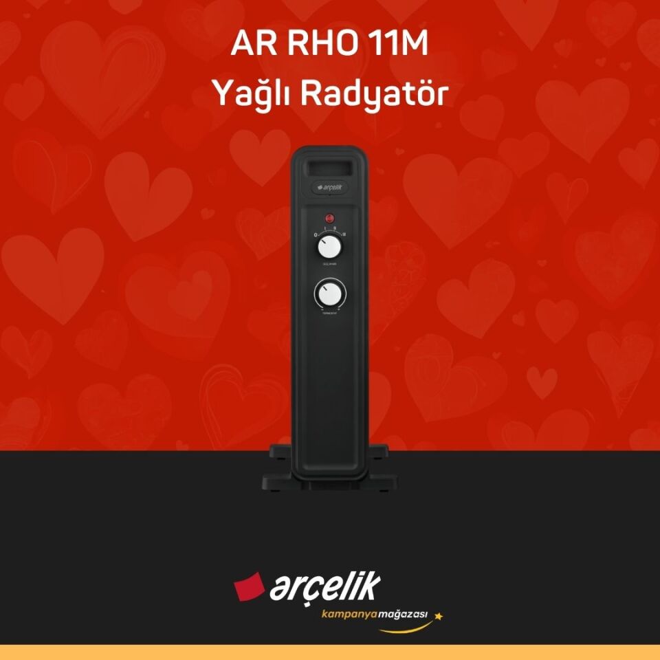 ARÇELİK AR RHO 11M Yağlı Radyatör