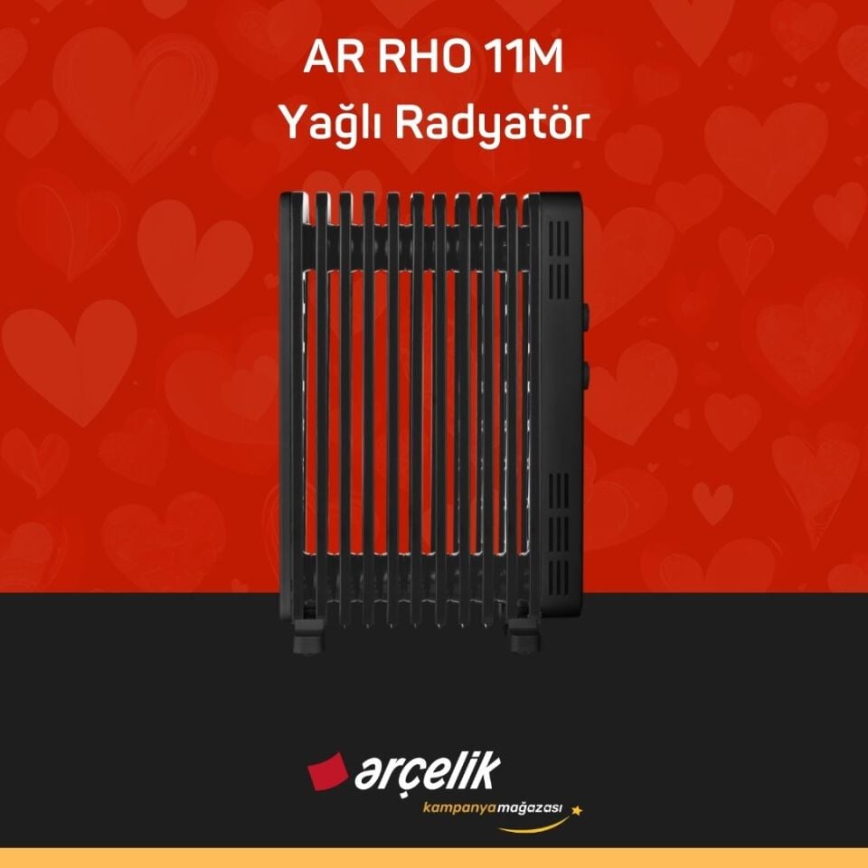 ARÇELİK AR RHO 11M Yağlı Radyatör