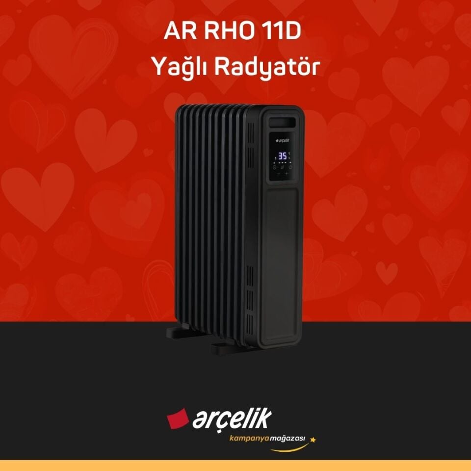 ARÇELİK AR RHO 11D Yağlı Radyatör