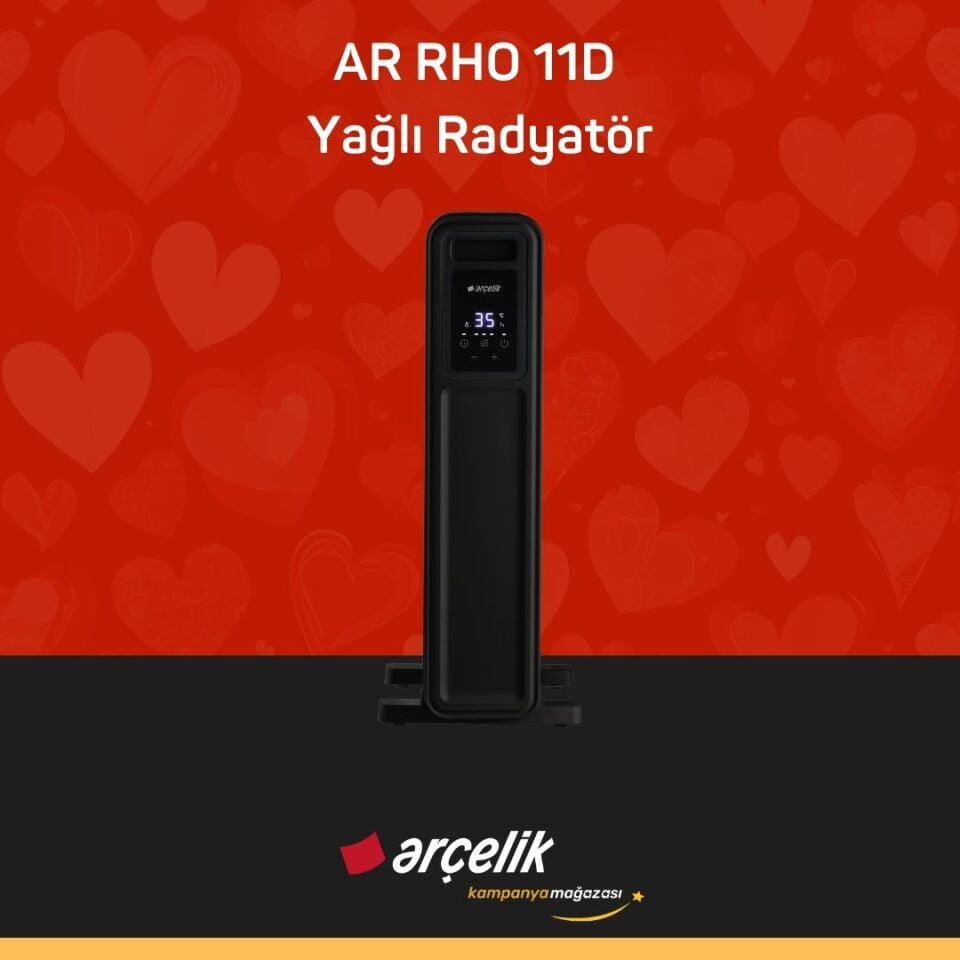 ARÇELİK AR RHO 11D Yağlı Radyatör