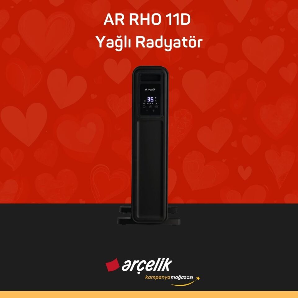 ARÇELİK AR RHO 11D Yağlı Radyatör