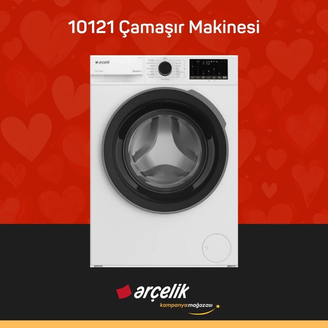 ARÇELİK 10121 1200 Devir 10 Kg Çamaşır Makinesi