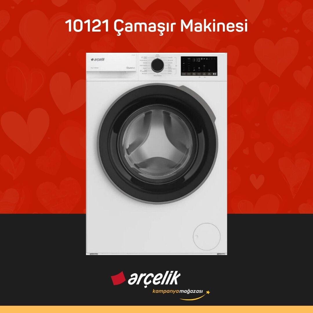 ARÇELİK 10121 1200 Devir 10 Kg Çamaşır Makinesi