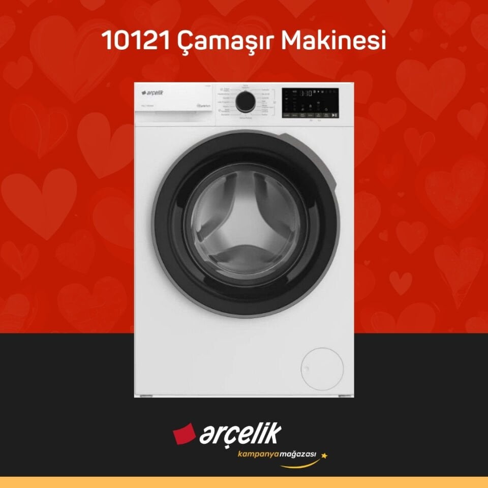 ARÇELİK 10121 1200 Devir 10 Kg Çamaşır Makinesi