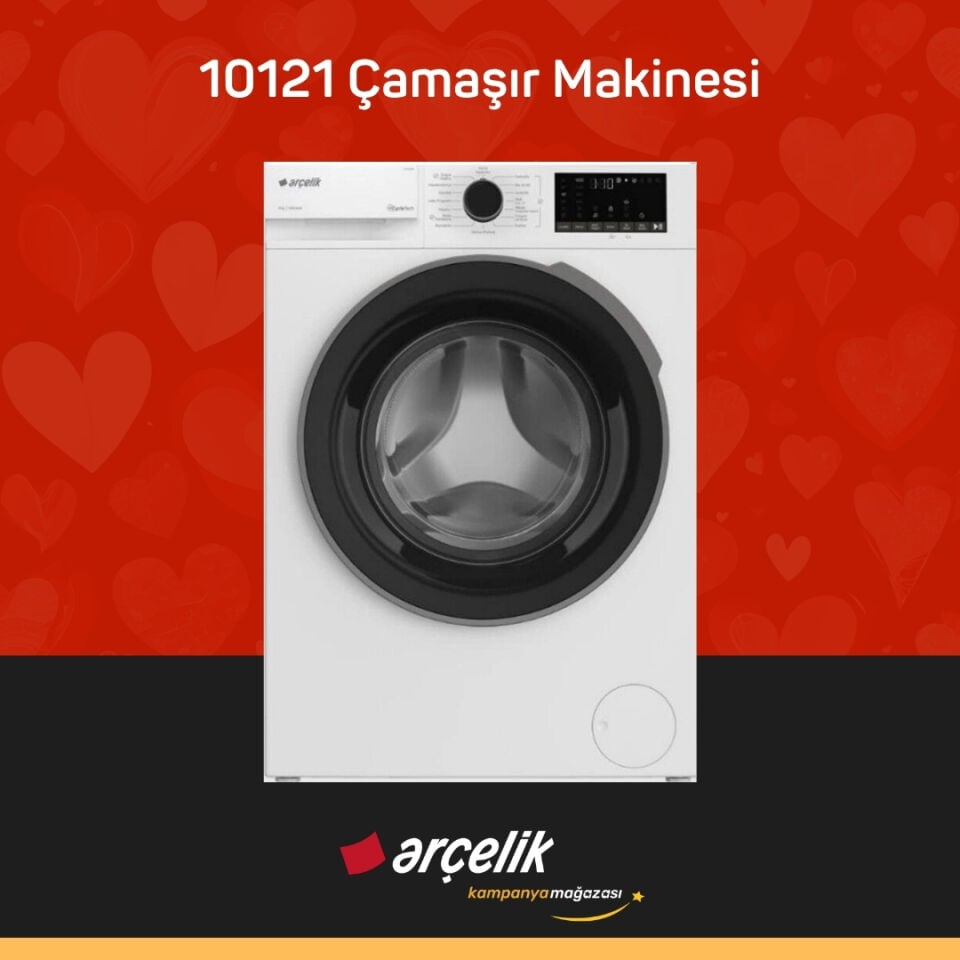 ARÇELİK 10121 1200 Devir 10 Kg Çamaşır Makinesi