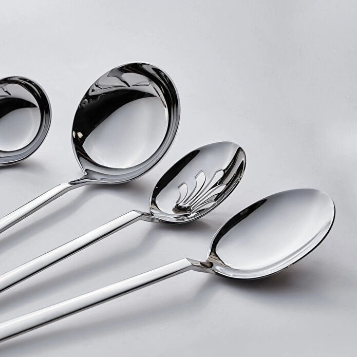 Karaca Carmelo 91 Parça 12 Kişilik Çatal Kaşık Bıçak Seti ve 7 Parça Servis Seti